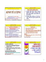 thống kê mô tả và phân phối xác suất