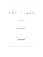 Tài liệu The plant by stephen king ppt