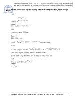 Bài soạn Tổng hợp đề thi các tỉnh năm 2003-2004