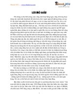 Luan van chuyen de các loại hình BH nhân thọ tại VN 