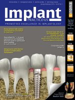 Tạp chí implant tháng 1-2 /2013 Vol 6 No1