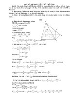 Tài liệu Bài tập tỷ số thể tích doc