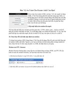 Tài liệu Bảo Vệ An Toàn Cho Router Adsl Của Bạn! pdf