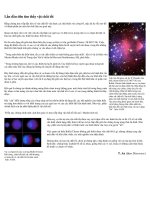 Tài liệu Lần đầu tiên tìm thấy vật chất tối pdf