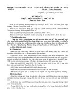 Tài liệu KẾ HOẠCH HK II (TỔ KHỐI)