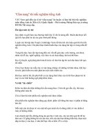 Bài soạn Cẩm nang thi trắc nghiệm Tiếng Anh