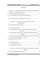 Tài liệu Đề án môn học: Nguyên Lý Thống Kê docx