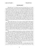 Sự tham gia của các bên liên quan trong tiến trình giao rừng tại BQL rừng hàm thuận – đa mi, tỉnh bình thuận 