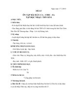 Tài liệu Tiết 27: ôn hát; TĐN số ..