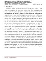 Chính sách cổ tức có liên quan đến bất cân xứng thông tin   bằng chứng từ lợi ích về giao dịch của những người của nội bộ công ty 