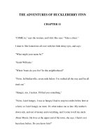 Tài liệu LUYỆN ĐỌC TIẾNG ANH QUA TÁC PHẨM VĂN HỌC-THE ADVENTURES OF HUCKLEBERRY FINN CHAPTER 11 docx