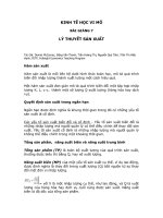 Tài liệu Kinh tế học vi mô bài giảng 7 doc