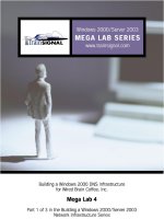 Tài liệu Building a DNS Infrastructure for Wired Brain Coffee, Inc. pdf