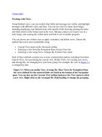 Tài liệu Working with Views ppt