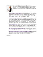 Tài liệu Những lưu ý khi chọn nhà cung cấp dịch vụ thiết kế và duy trì website docx