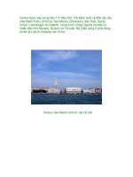 Tài liệu Venice được xây dựng trên 117 đảo nhỏ pdf