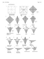 Tài liệu Nghệ thuật xếp hình Nhật Bản: wren. doc