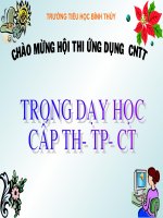 Bài giảng Học vần: OA - OE.