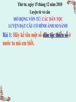 Tài liệu cac dan toc