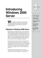 Tài liệu Introducing Window 2000 Server doc