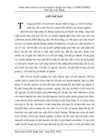 Hoàn thiện công tác kế toán nguyên vật liệu tại công ty TNHH SX & KD mút xốp việt thắng 