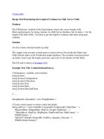 Tài liệu Determining the Length of Columns in a SQL Server Table doc