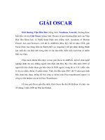 Tài liệu GIẢI OSCAR pptx