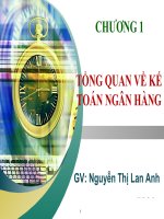 Tài liệu Tổng quan về kế toán ngân hàng pdf