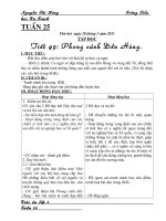 Bài soạn Giáo án lớp 5 Tuần 25 CKT-KN-BVMT-TKNL