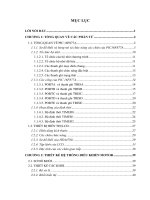 THẾT kế hệ THỐNG mở cửa tự ĐỘNG BẰNG mã 