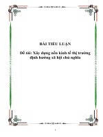 Tài liệu Tiểu luận 