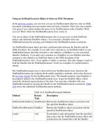 Tài liệu Using an XmlDataDocument Object to Store an XML Document pdf