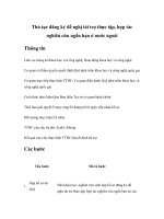 Tài liệu Thủ tục đăng ký đề nghị tài trợ thực tập, hợp tác nghiên cứu ngắn hạn ở nước ngoài ppt