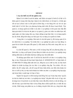 Thực trạng về quyền tự chủ, tự chịu trách nhiệm về tài chính tại các đơn vị sự nghiệp có thu thuộc sở tài nguyên và môi trường tỉnh đồng nai giai đoạn 2005 2010 