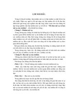 Mô đun nội xạ và bao nội xạ của môđun 