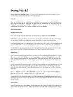Tài liệu Dương Nhật Lễ doc