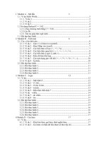 Tài liệu Module A – Mở đầu docx