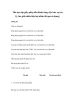 Tài liệu Thủ tục cấp giấy phép tiến hành công việc bức xạ (xử lý, lưu giữ nhiên liệu hạt nhân đã qua sử dụng) pptx