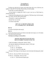 Tài liệu TÀI KHOẢN 811 - CHI PHÍ KHÁC doc