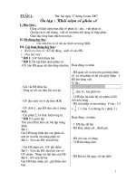 Bài giảng Giao an Toan 5 CN