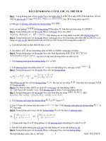 Bài soạn BÀI TẬP HHKG TỌA ĐỘ