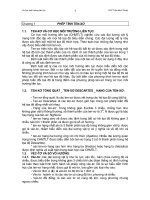 Tài liệu Phép tính Tenxơ_chương 1 docx