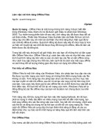 Tài liệu Làm việc với tính năng Offline Files doc