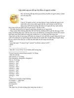 Tài liệu Lập trình asp.net để tạo bộ đếm số người online docx