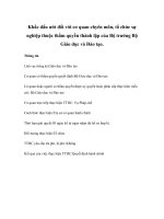 Tài liệu Khắc dấu ướt đối với cơ quan chyên môn, tổ chức sự nghiệp thuộc thẩm quyền thành lập của Bộ trưởng Bộ Giáo dục và Đào tạo. pdf