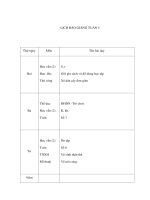 Tài liệu Gíao án tuần 5 ppt