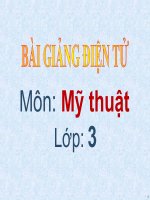 Tài liệu MT_VẼ CON VẬT QUEN THUỘC