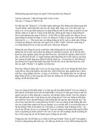 Tài liệu Những đóng góp quan trọng của người Việt trong khoa học thống kê docx