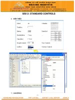 Tài liệu Standard controls_bài 2 ppt
