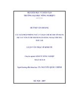 Các giải pháp phòng ngừa và hạn chế rủi ro tín dụng hộ vay vốn ở chi nhánh ngân hàng ngoại thương dak lak 